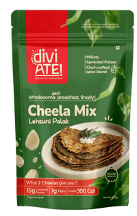 Lasooni Palak High Protein Cheela Mix