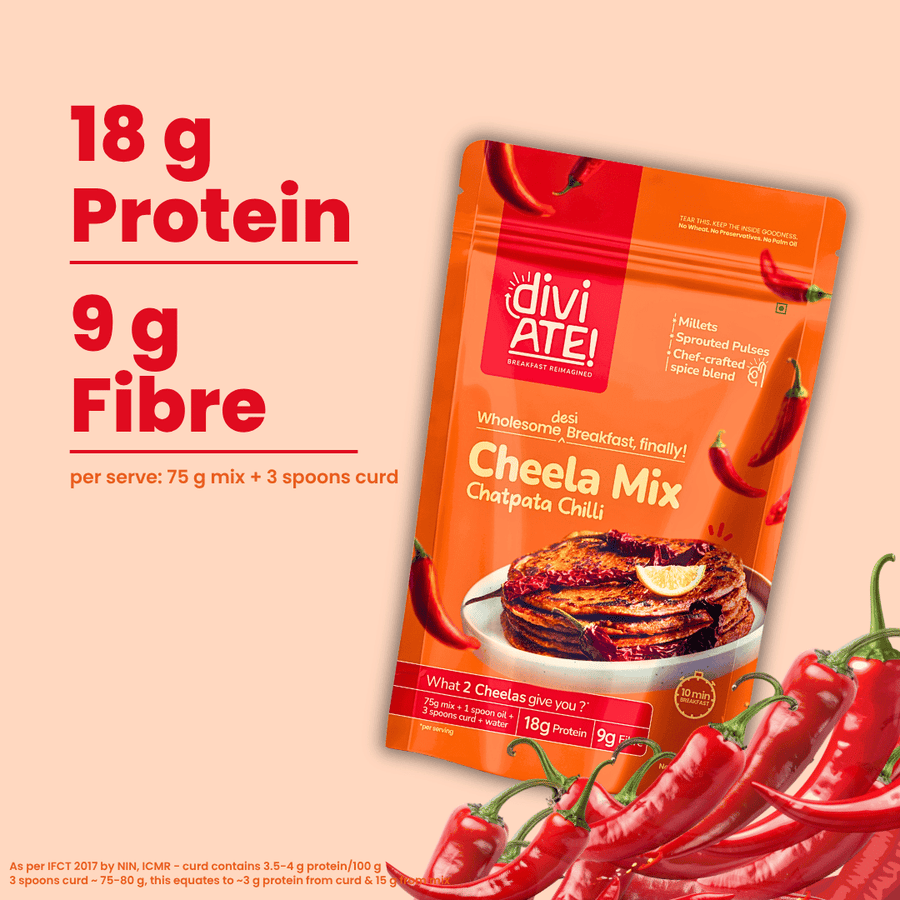 Chatpata Chilli High Protein Cheela Mix