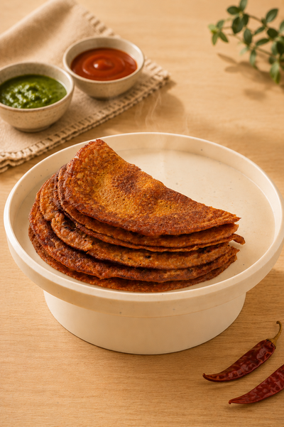 plated cheela